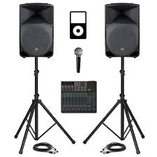 2 Speaker Sound Package Rental