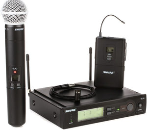Shure SLX Combo Wireless Microphone System