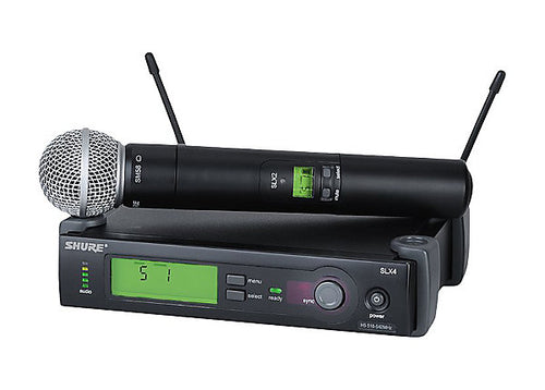 Shure SLX Hand Held Wireless Microphone System
