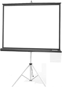 7′ Portable Tripod Screen with Skirt – Front Projection